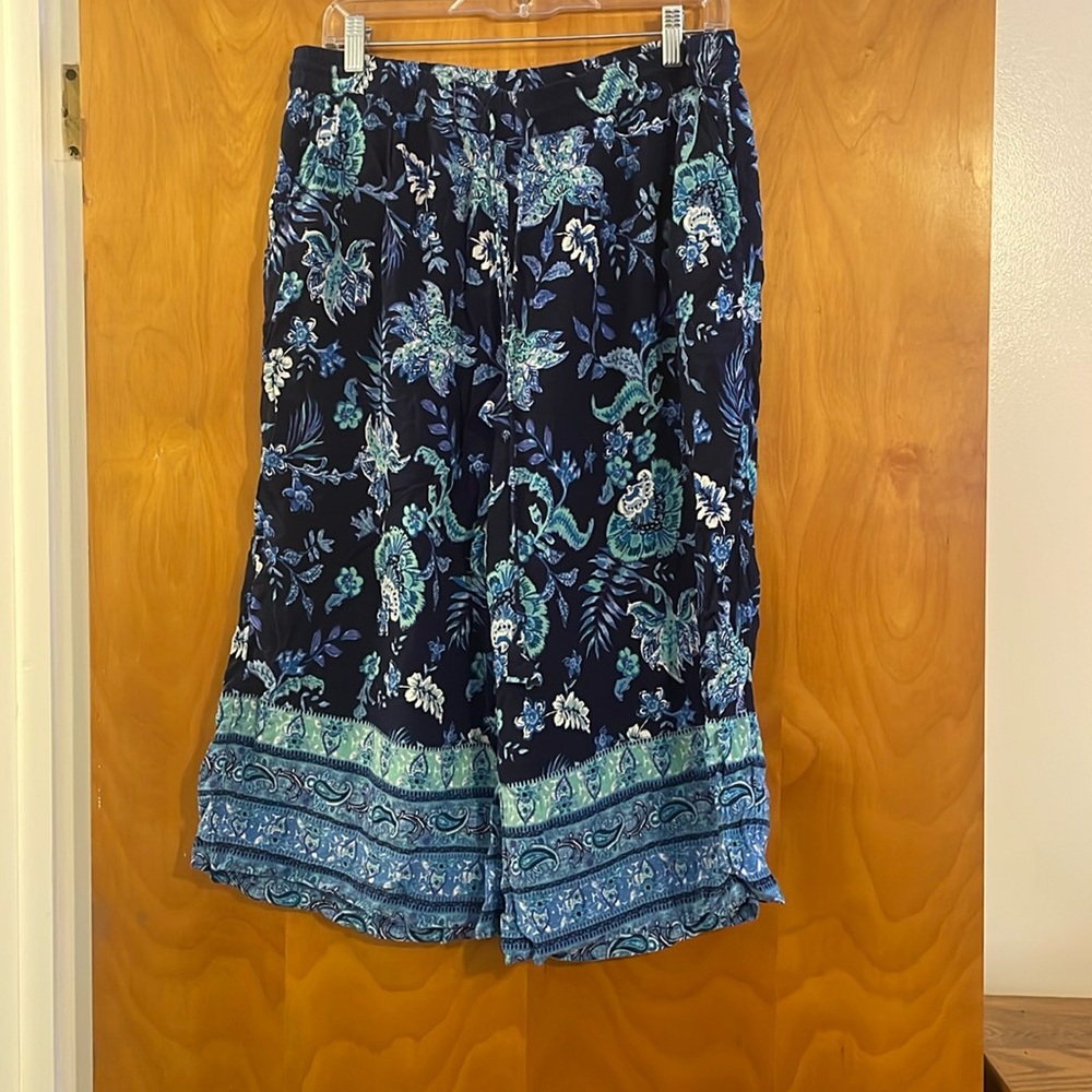 Avenue Wide Leg Crop Pants